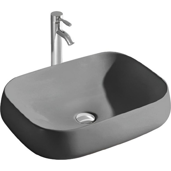 Раковина-чаша Aquatek 56 см AQ5526-MG, серый матовый - фото 