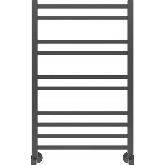 Полотенцесушитель водяной Aquatek Альтаир П10 500х800 мм AQ KK1080BL, чёрный муар - фото 