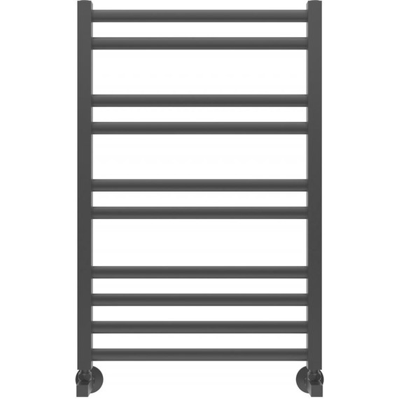 Полотенцесушитель водяной Aquatek Поларис П10 500х800 мм AQ KO1080BL, чёрный муар - фото 