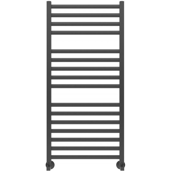 Полотенцесушитель водяной Aquatek Поларис П16 500х1100 мм AQ KO1610BL, чёрный муар - фото 