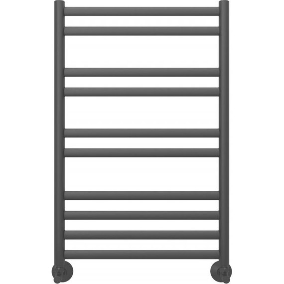 Полотенцесушитель водяной Aquatek Оберон П10 500х800 мм AQ RO1080BL, чёрный муар - фото 