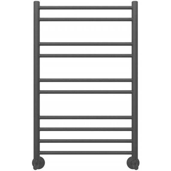 Полотенцесушитель водяной Aquatek Либерти П10 500х800 мм AQ RR1080BL, чёрный муар - фото 