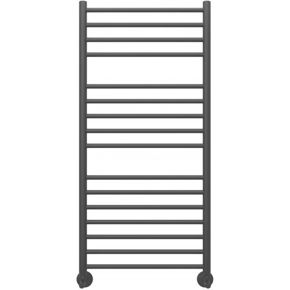 Полотенцесушитель водяной Aquatek Либерти П16 500х1100 мм AQ RR1610BL, чёрный муар - фото 