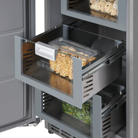 Встраиваемый морозильник (морозильная камера) Hiberg i-FRB 35 NF - фото 4