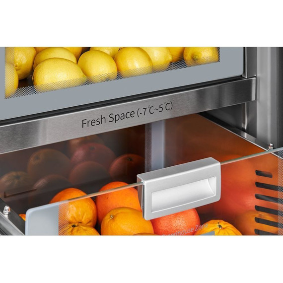 Встраиваемый двухкамерный холодильник Hiberg i-RFB 35 NF - фото 8