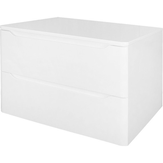 Тумба подвесная со столешницей Azario Lotos 70/2 см CS00084143, белый - фото 