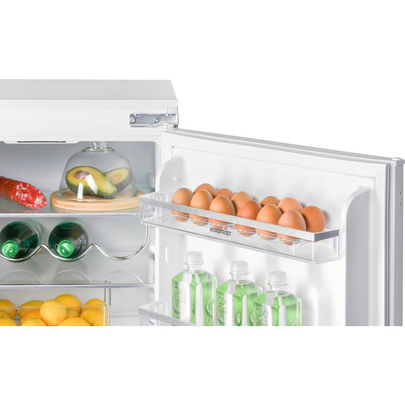 Встраиваемый двухкамерный холодильник NordFrost NRCB 330 NFW - фото 6