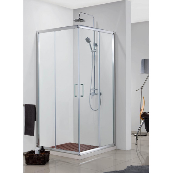 Душевое ограждение Azario Greenwood AZ-NNE1142 90х90 см, хром/прозрачное - фото 2