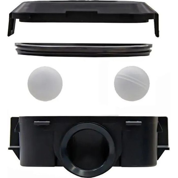 Трап Alcadrain 95 см APZ20-950, нержавеющая сталь/чёрный матовый (под плитку) - фото 2