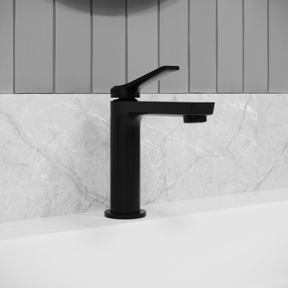 Смеситель для раковины Iddis Parker PARBL00i01, чёрный матовый - фото 2