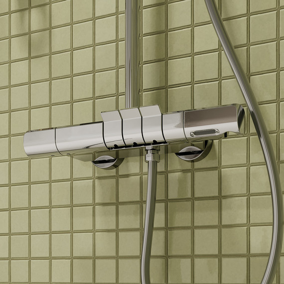 Душевая стойка с термостатом Iddis SpaHome SPHSBTKi06 - фото 6