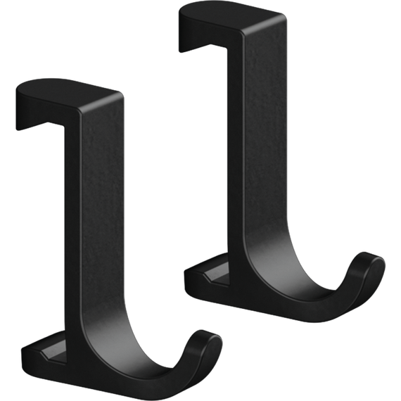 Двойной крючок Hansgrohe WallStoris 27929670, чёрный матовый - фото 