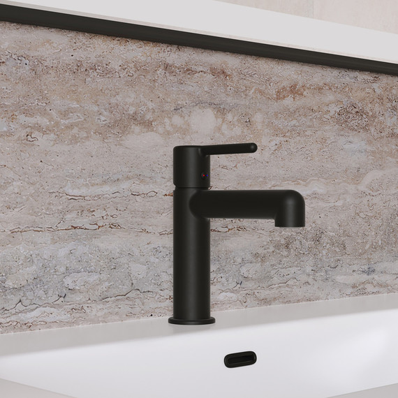 Смеситель для раковины Iddis Aiger AIGBL00i01, чёрный матовый - фото 2