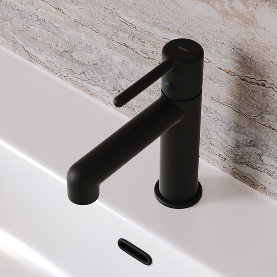 Смеситель для раковины Iddis Aiger AIGBL00i01, чёрный матовый - фото 3