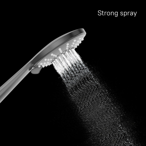 Ручной душ Milardo Ideal Spa ILS5FBRM18, чёрный матовый - фото 13