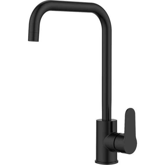 Смеситель для кухни Milardo Poli POLBLL0M05, чёрный матовый - фото 