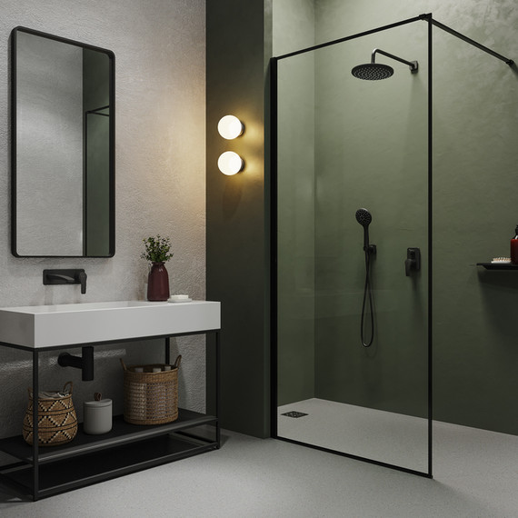 Смеситель для ванны Iddis Ray RAYBL00i67, чёрный матовый - фото 3