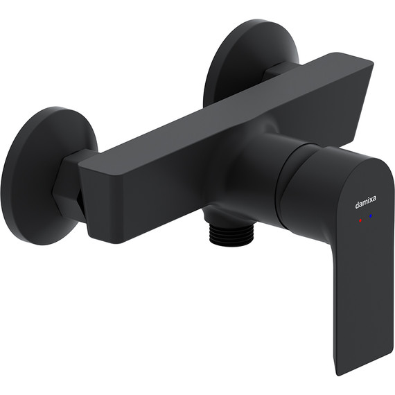 Смеситель для душа Damixa Apollo 472000300, чёрный, Цвет производителя: чёрный - фото 