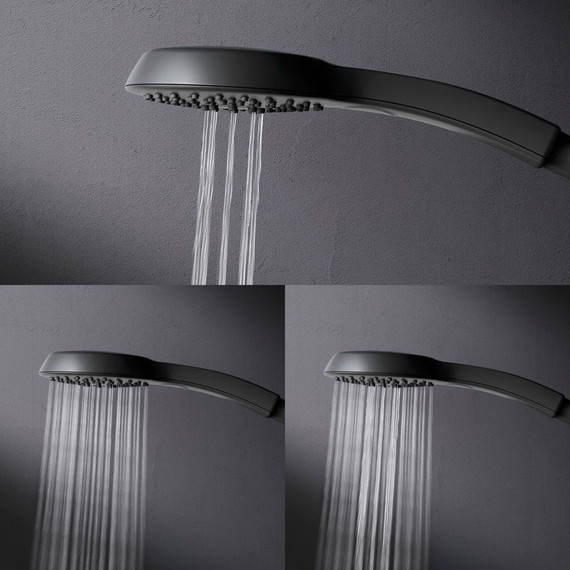 Душевая система AM.PM Inspire V2.0 F0750A422 с термостатом, чёрный, Цвет производителя: чёрный - фото 8