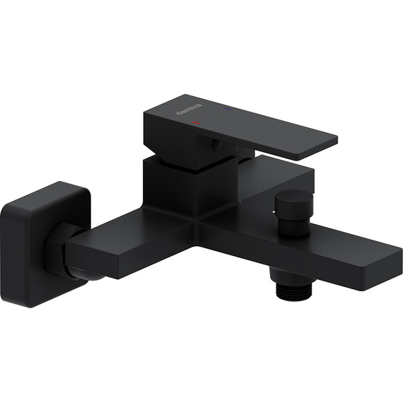 Смеситель для ванны Damixa Gala 531000300, чёрный, Цвет производителя: чёрный - фото 