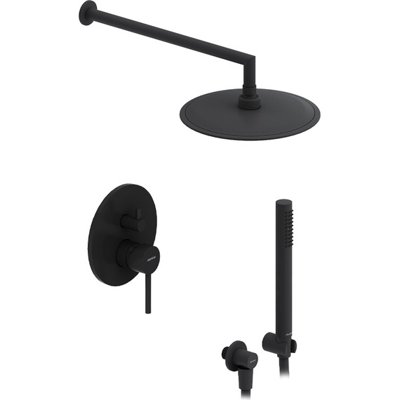 Душевая система Damixa Scandinavian Pure 936520300, чёрный - фото 2