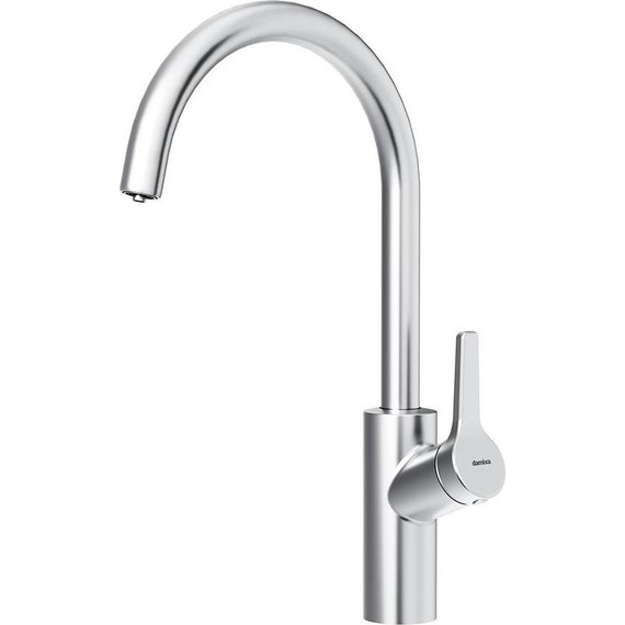 Смеситель для кухни Damixa Eclipse 310721400 для питьевой воды, никель, Цвет производителя: никель - фото 