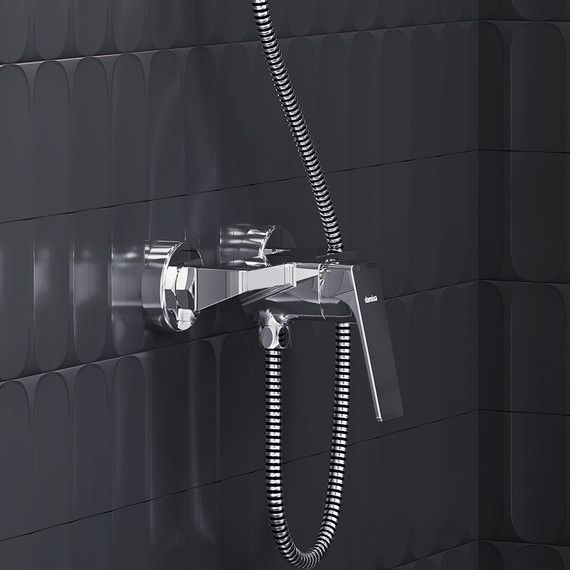 Смеситель для душа Damixa Merkur 402000000, Цвет производителя: хром - фото 3