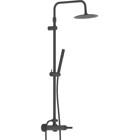 Душевая система для душа Damixa Scandinavian Pure 936710000, чёрный - фото 2