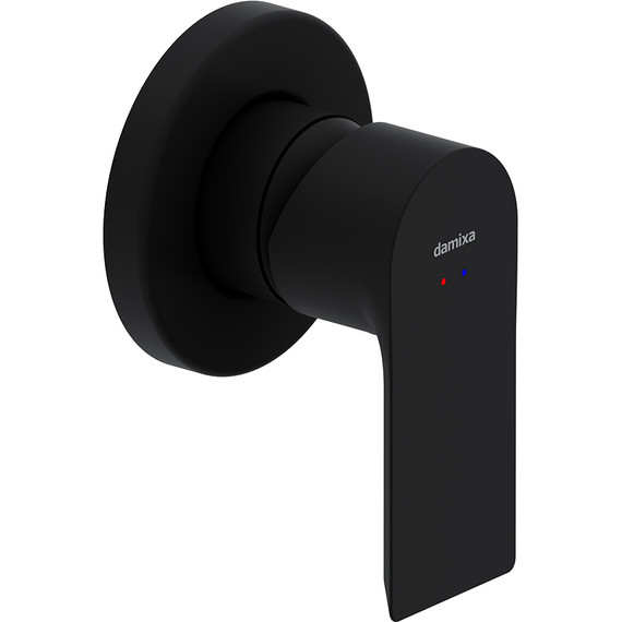 Смеситель для душа Damixa Apollo 477500300 со скрытой частью, чёрный, Цвет производителя: чёрный - фото 