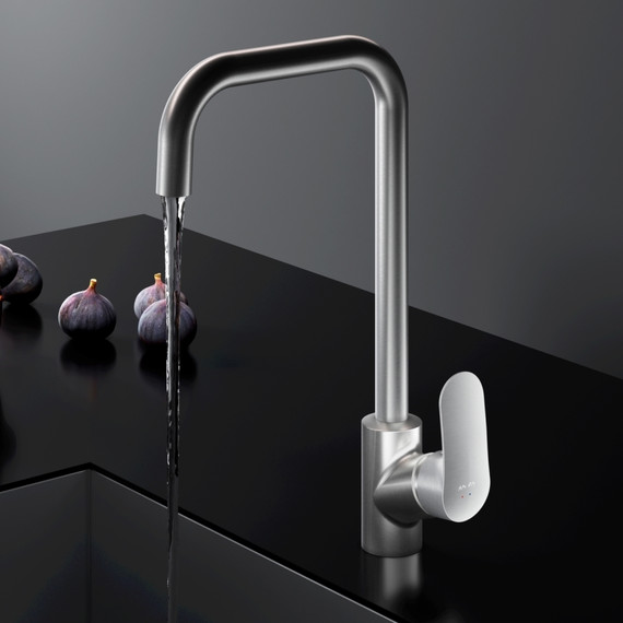 Смеситель для кухни AM.PM Like F8006011, сатин, Цвет производителя: сатин - фото 6