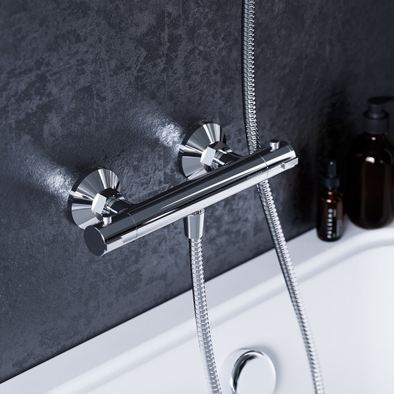 Смеситель для душа Damixa Jupiter 776000000 с термостатом - фото 2