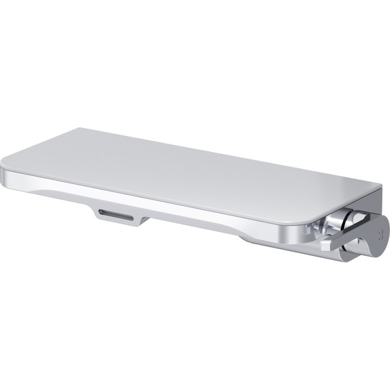 Смеситель для раковины AM.PM Func монтируемый в стену с полкой и каскадным изливом F8F72700, Цвет производителя: хром - фото 11