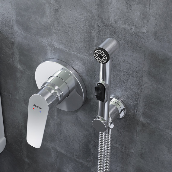 Набор для гигиенического душа Damixa Jupiter 777510001 - фото 2