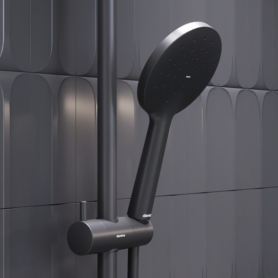 Лейка для душа Damixa Jupiter 977020300, чёрный - фото 3