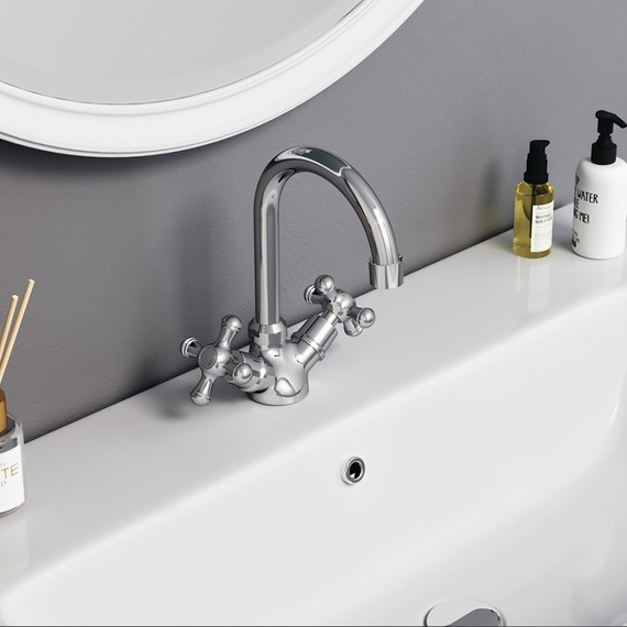 Смеситель для раковины RedBlu by Damixa Retro 230210000 - фото 2