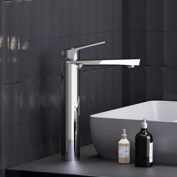 Смеситель для раковины высокий Damixa Merkur 400250000, Цвет производителя: хром - фото 4