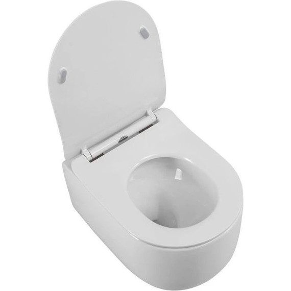 Инсталляция с подвесным унитазом комплект: Grohe Rapid SL 38772001 с подвесным безободковым унитазом BelBagno Soft-Tor BB084CH-TOR/SC сиденье микролифт, крепление, кнопка смыва хром, Цвет производителя: белый - фото 12