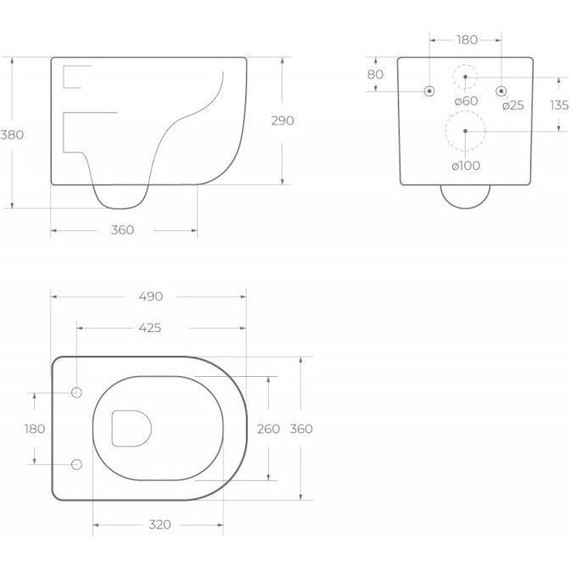 Инсталляция с подвесным унитазом комплект: Grohe Rapid SL 38772001 с подвесным безободковым унитазом BelBagno Soft-Tor BB084CH-TOR/SC сиденье микролифт, крепление, кнопка смыва хром, Цвет производителя: белый - фото 30