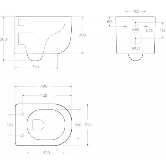 Инсталляция с подвесным унитазом комплект: BelBagno BB026/BB042BL с подвесным безободковым унитазом Soft-Tor BB084CH-TOR/SC сиденье микролифт, крепление, кнопка смыва белая - фото 37