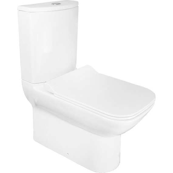 Унитаз-компакт Kale BABEL с тонкой крышкой микролифт - фото 