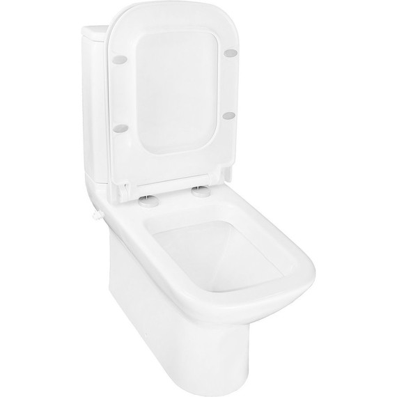 Унитаз-компакт Kale BABEL с тонкой крышкой микролифт - фото 4