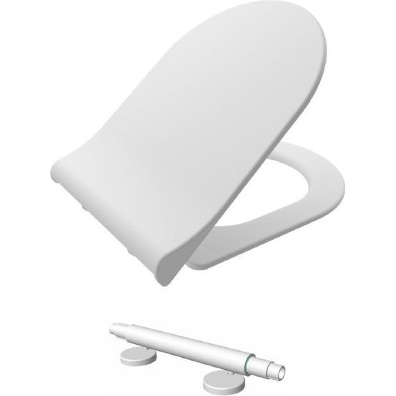 Унитаз подвесной безободковый Kale Idea 2.0 с крышкой микролифт - фото 2