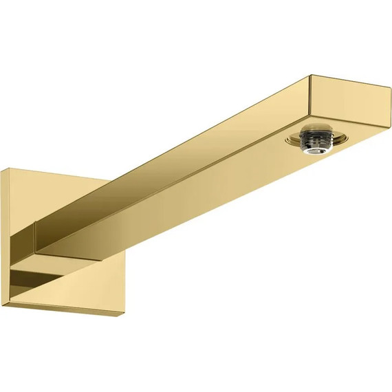 Кронштейн стеновой для верхнего душа Hansgrohe Square 27694990, полированное золото - фото 