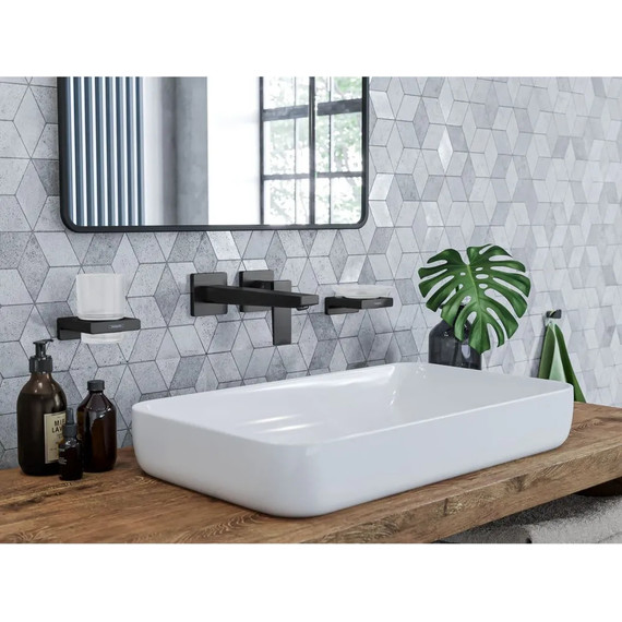 Мыльница Hansgrohe AddStoris 41746340, цвет шлифованный чёрный хром - фото 2