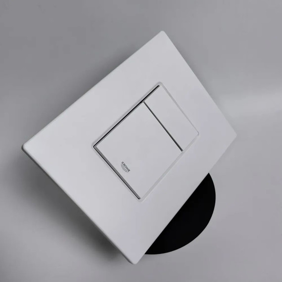 Инсталляция с подвесным унитазом комплект: Grohe Rapid SL 38772001+38732WM0 с подвесным безободковым унитазом Azario Teramo AZ-0052-UQ сиденье микролифт, крепление, кнопка смыва белый матовый, Цвет производителя: белый матовый - фото 17