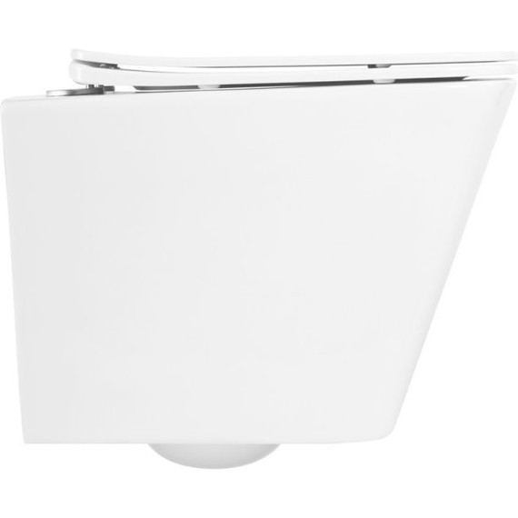 Инсталляция с подвесным унитазом комплект: Grohe Rapid SL 38772001+38732GL0 с подвесным безободковым унитазом BelBagno Due BB3103CHR/SC сиденье микролифт, крепление, кнопка смыва золото глянцевое, Цвет производителя: золото глянцевое - фото 7