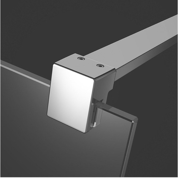 Душевое ограждение Radaway Euphoria Walk-in IV 100х90 см, хром/прозрачное - фото 3