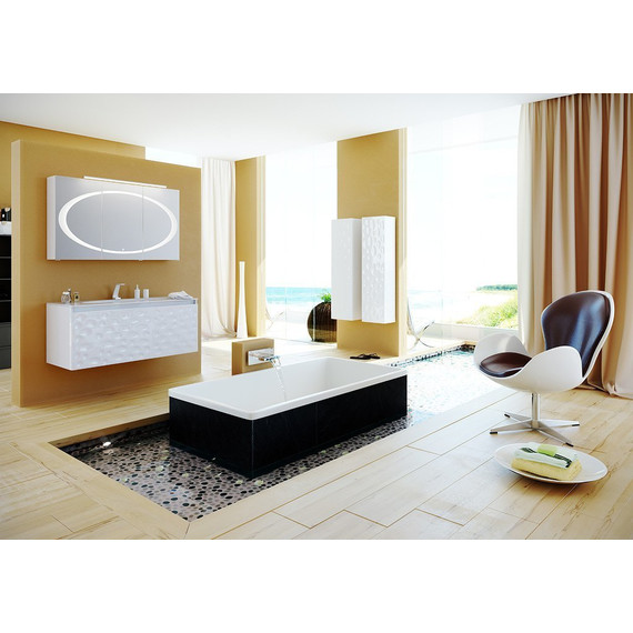 Зеркало-шкаф Aqwella Clarberg Dune 100 см DUN0410 - фото 6