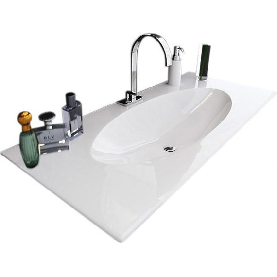 Тумба подвесная с раковиной Aqwella Clarberg Dune 100 см DUN0110 - фото 9