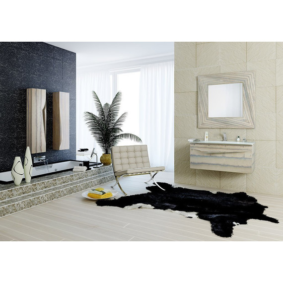 Зеркало Aqwella Clarberg Papyrus wood 100 см Pap-w.02.10/LIGHT, светлое дерево - фото 3